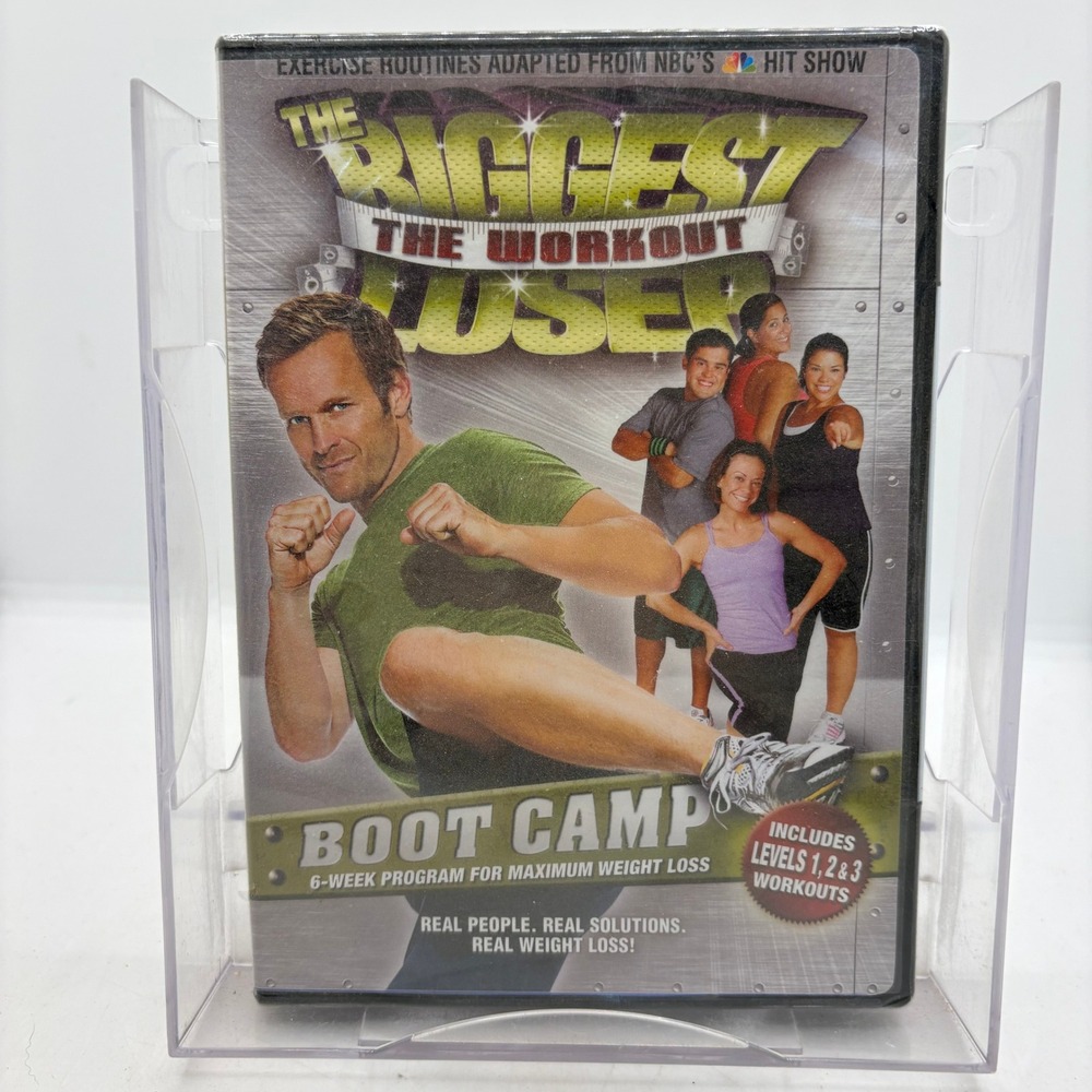The Biggest Loser The Workout Boot Camp DVD 2008 NBC Hit Show New Sealed